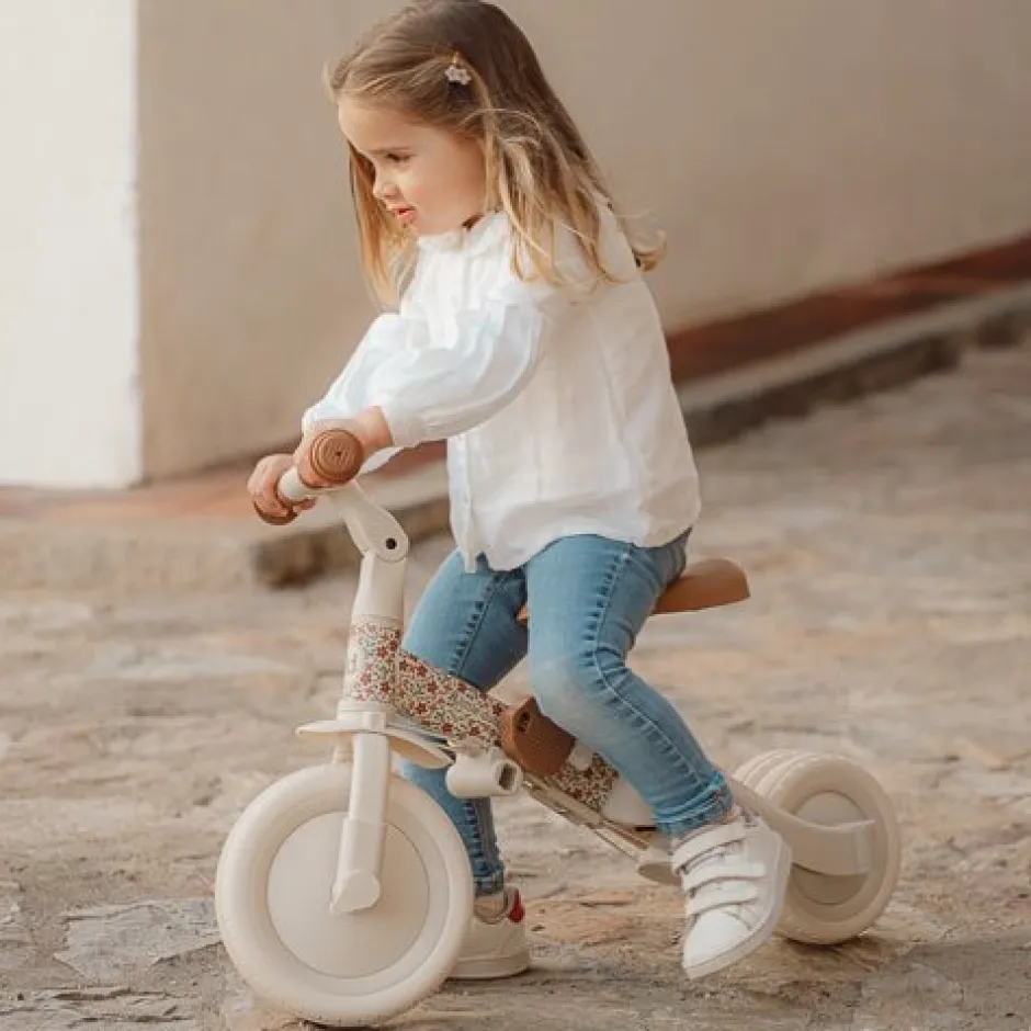 Little Dutch Driewielers|Buitenspeelgoed^4 in 1 Driewieler Off White