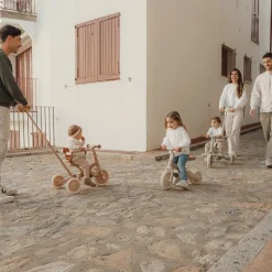 Little Dutch Driewielers|Buitenspeelgoed^4 in 1 Driewieler Off White