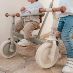 Little Dutch Driewielers|Buitenspeelgoed^4 in 1 Driewieler Off White