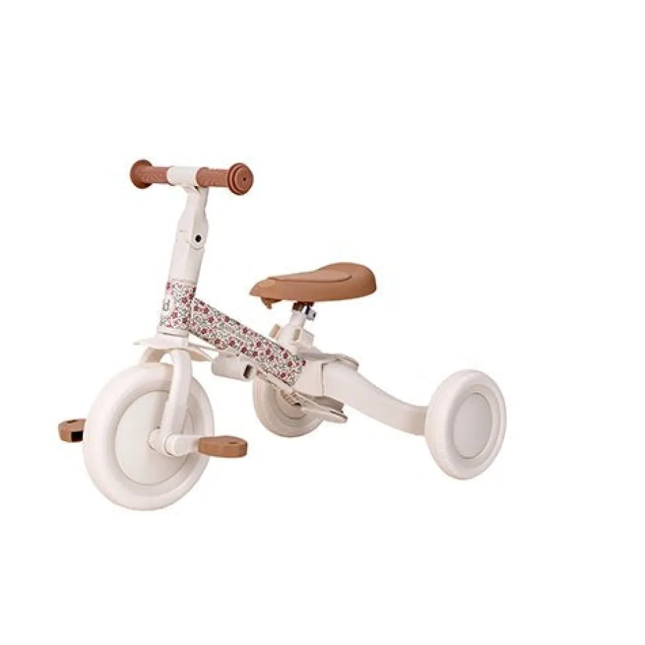 Little Dutch Driewielers|Buitenspeelgoed^4 in 1 Driewieler Off White