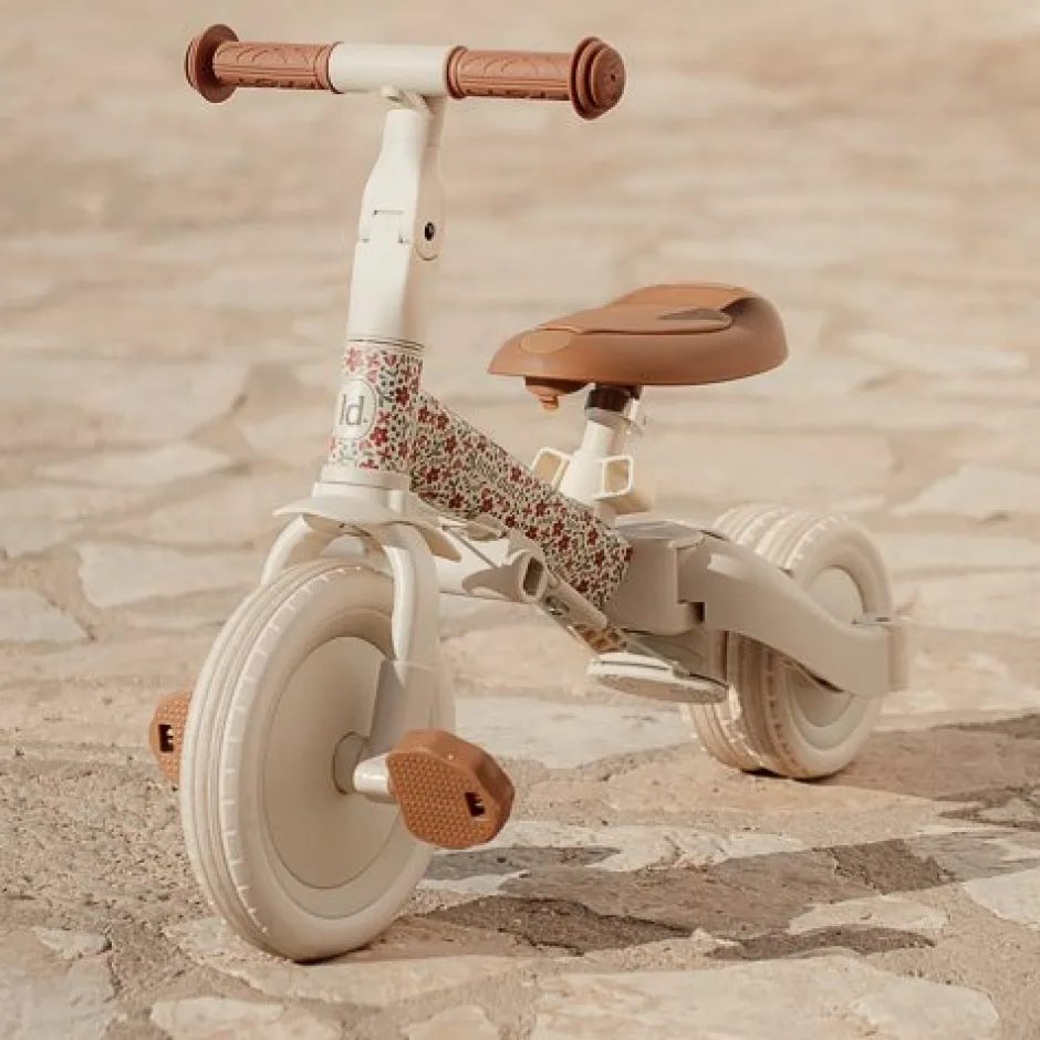 Little Dutch Driewielers|Buitenspeelgoed^4 in 1 Driewieler Off White