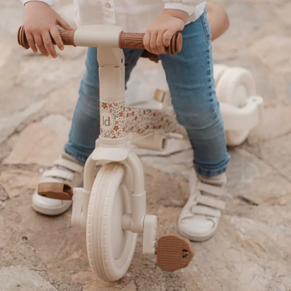 Little Dutch Driewielers|Buitenspeelgoed^4 in 1 Driewieler Off White