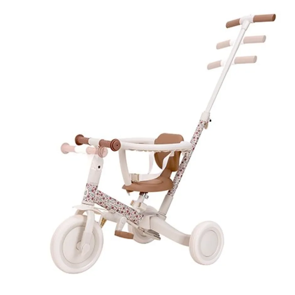 Little Dutch Driewielers|Buitenspeelgoed^4 in 1 Driewieler Off White