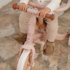 Little Dutch Driewielers|Buitenspeelgoed^4 in 1 Driewieler Pink
