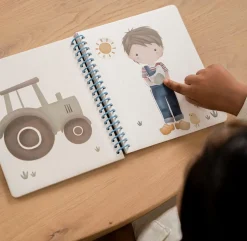 Little Dutch Speelgoed Vanaf 3 Jaar|Creatief Speelgoed^Aankleed- en stickerboek Jim & Friends