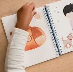 Little Dutch Speelgoed Vanaf 3 Jaar|Creatief Speelgoed^Aankleed- en stickerboek Jim & Friends