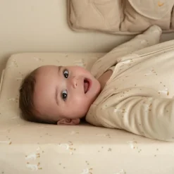 Little Dutch Verschoning|Aankleedkussenhoezen^Aankleedkussenhoes - Beige - Newborn Naturals - Little Goose