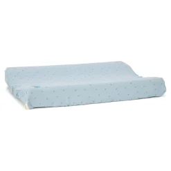 Little Dutch Verschoning|Aankleedkussenhoezen^Aankleedkussenhoes - Blauw - Essentials