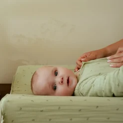 Little Dutch Verschoning|Aankleedkussenhoezen^Aankleedkussenhoes - Groen - Essentials