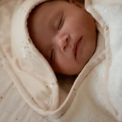 Little Dutch Verschoning|Aankleedkussenhoezen^Aankleedkussenhoes - Wit - Newborn Naturals - Moon & Stars