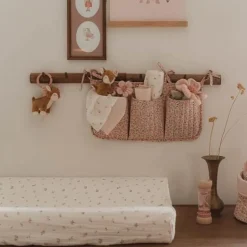 Little Dutch Verschoning|Aankleedkussenhoezen^Aankleedkussenhoes - Wit - Fairy Garden - Fairy Blossom