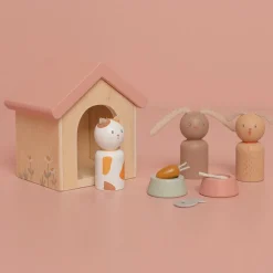 Little Dutch Rollenspel|Houten Poppenhuizen^Aanvulset poppenhuis huisdieren