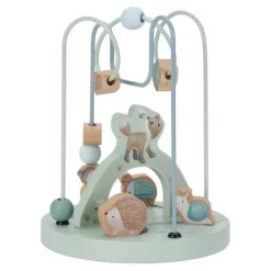 Little Dutch Houten Speelgoed|Educatief Speelgoed^Activiteiten spiraal - Blauw - Forest Friends