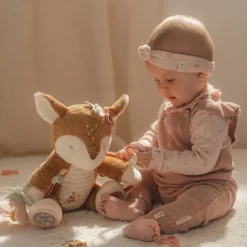 Little Dutch Educatief Speelgoed^Activiteitenknuffel Hert - Roze - Fairy Garden