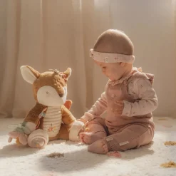 Little Dutch Educatief Speelgoed^Activiteitenknuffel Hert - Roze - Fairy Garden