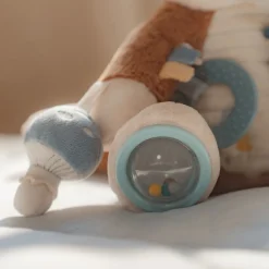 Little Dutch Educatief Speelgoed^Activiteitenknuffel Vos - Blauw - Forest Friends