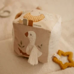 Little Dutch Educatief Speelgoed^Activiteitenkubus - Beige - Newborn Naturals