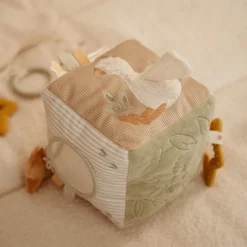 Little Dutch Educatief Speelgoed^Activiteitenkubus - Beige - Newborn Naturals