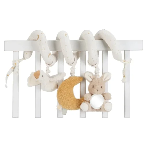 Little Dutch Speelgoed Voor Onderweg|Educatief Speelgoed^Activiteitenspiraal - Wit - Newborn Naturals