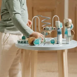 Little Dutch Speelgoed Vanaf 1 Jaar|Educatief Speelgoed^Activiteitentafel - Blauw - Forest Friends