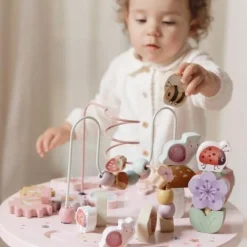 Little Dutch Speelgoed Vanaf 1 Jaar|Educatief Speelgoed^Activiteitentafel - Roze - Fairy Garden