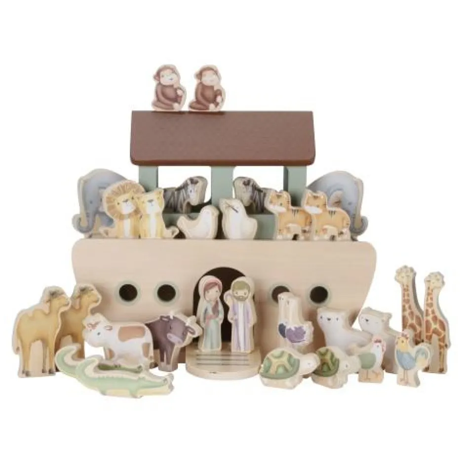 Little Dutch Rollenspel|Houten Auto's^Ark van Noach - Meerkleurig