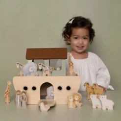 Little Dutch Rollenspel|Houten Auto's^Ark van Noach - Meerkleurig
