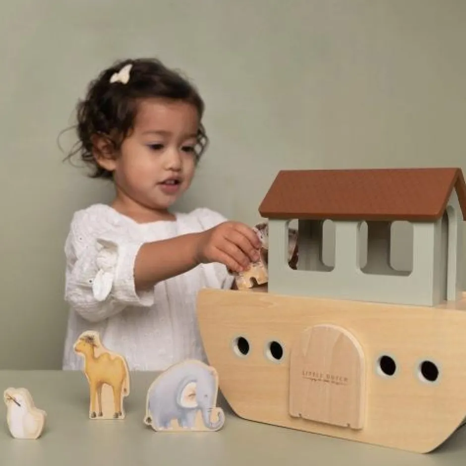 Little Dutch Rollenspel|Houten Auto's^Ark van Noach - Meerkleurig
