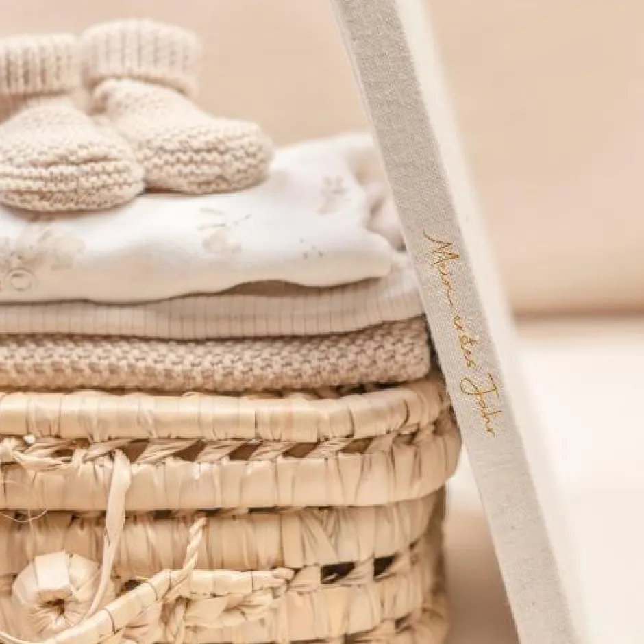 Little Dutch Boeken^Babyboek - Beige - Baby Bunny - DE