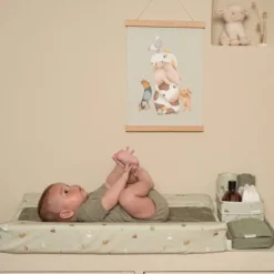 Little Dutch Verschoning^Babydoekjeshoes - Groen - Little Farm