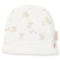 Little Dutch Accessoires|Babykleding^Babymutsje - Wit - Newborn Naturals - Baby Bunny