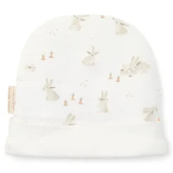 Little Dutch Accessoires|Babykleding^Babymutsje - Wit - Newborn Naturals - Baby Bunny