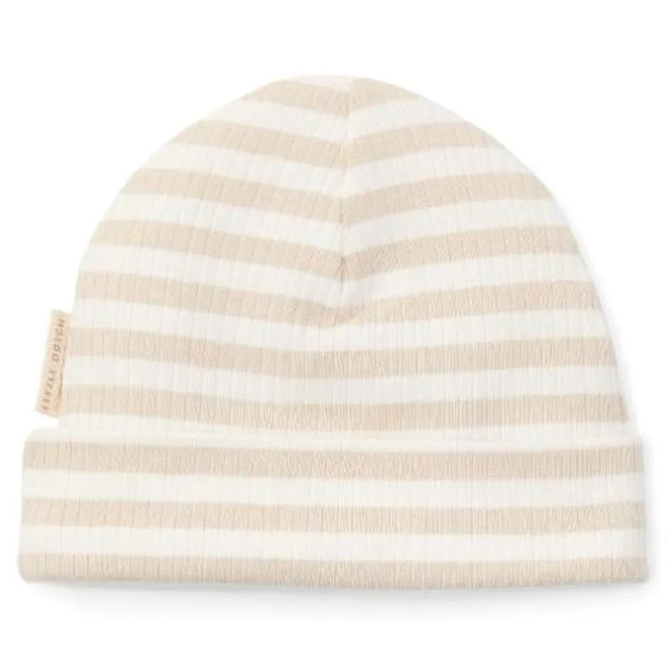 Little Dutch Accessoires|Babykleding^Babymutsje - Zand - Newborn Naturals