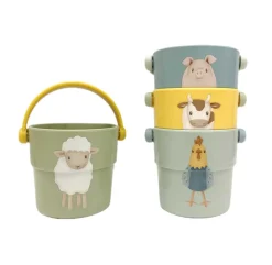 Little Dutch Badspeelgoed^Badbekers - Groen - Little Farm