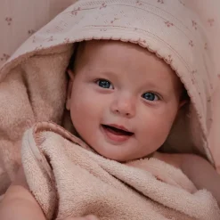 Little Dutch Badcape Baby|Omslagdoek^Badcape - Roze - 100 x 100 - Essentials