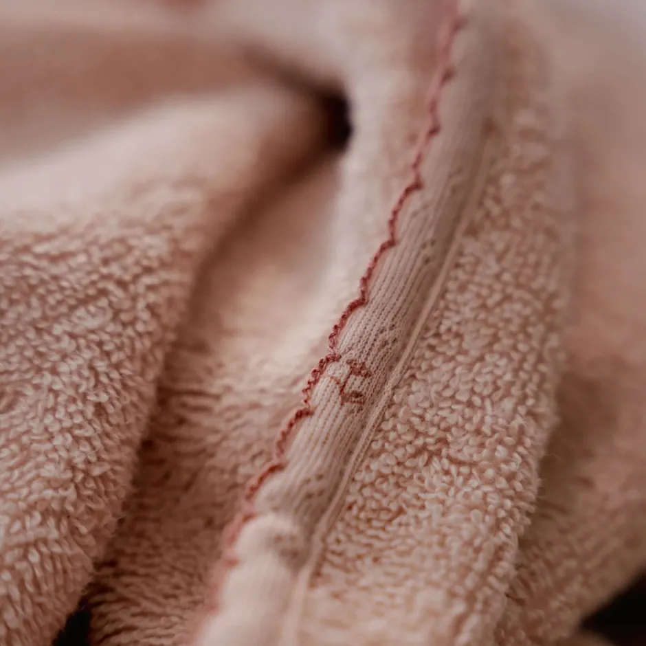 Little Dutch Badcape Baby|Omslagdoek^Badcape - Roze - 100 x 100 - Essentials