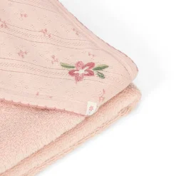 Little Dutch Badcape Baby|Omslagdoek^Badcape - Roze - 100 x 100 - Essentials