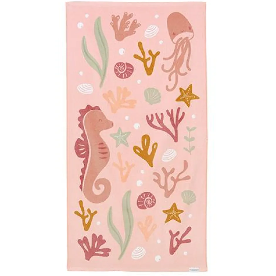 Little Dutch Badlakens^Badlaken - Roze - Ocean Dreams