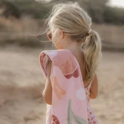 Little Dutch Badlakens^Badlaken - Roze - Ocean Dreams