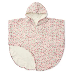 Little Dutch Badjasjes & Poncho's|Badponcho Kind^Badponcho - Meerkleurig - Maat one size - Sunny Flowers