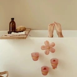 Little Dutch Badspeelgoed^Badwand bekers - roze - Essentials