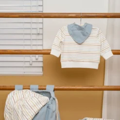 Little Dutch Slabbetjes^Bandana slab Pure Soft Blue