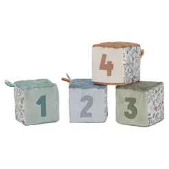 Little Dutch Educatief Speelgoed^Blokkenset - Blauw - Forest Friends