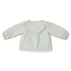 Little Dutch Kinderkleding|Meisjes Kleding^Blouse lange mouw - Groen - Fairy Garden