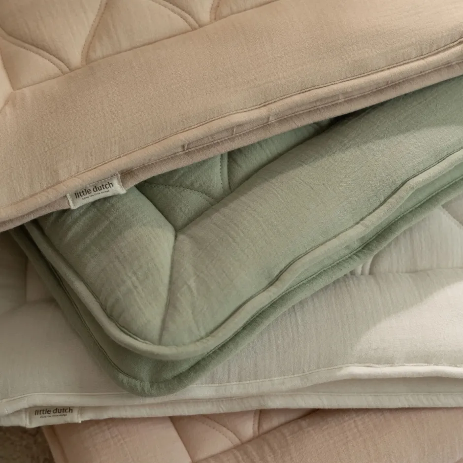 Little Dutch Boxkleden|Decoratie^Boxkleed - Groen - Essentials