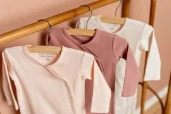 Little Dutch Boxpakjes^Boxpakje met overslag Rib Vintage Pink