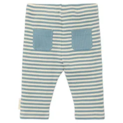 Little Dutch Jongens Kleding|Babykleding^Broek - Blauw - Forest Friends - Stripe