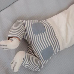 Little Dutch Jongens Kleding|Babykleding^Broek - Blauw - Forest Friends - Stripe