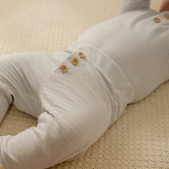 Little Dutch Jongens Kleding|Babykleding^Broek - Blauw - Forest Friends - Gestreept