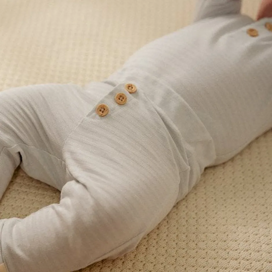 Little Dutch Jongens Kleding|Babykleding^Broek - Blauw - Forest Friends - Gestreept